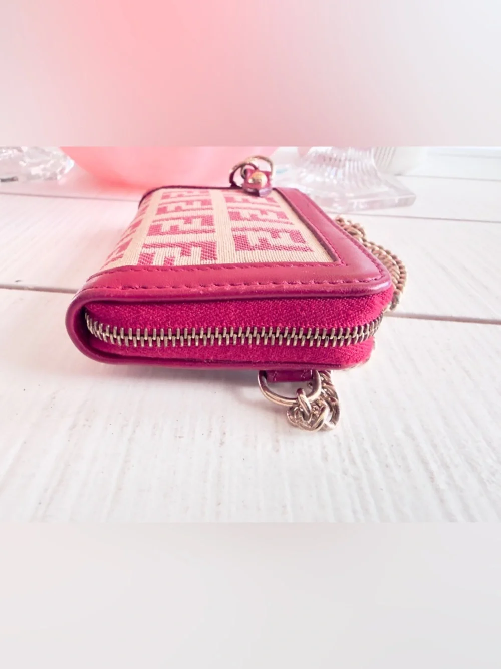 Rare Fendi Chain Card Wallet - Picture 5 of 10